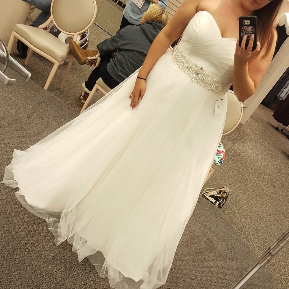 David's Bridal wedding dress